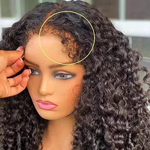 Yuccy 4c Realistic Hairline 13x4 Deep Wave Lace Front J4gk1