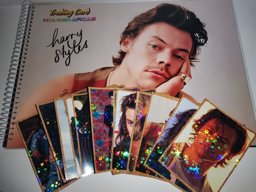 Harry Styles Coleccionador Holografico Trading Card Env Grat