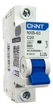 Comprar Interruptor Automatico 1p 20a (1x20a) 6ka Curva C - Chint