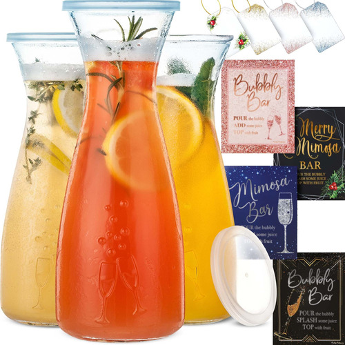 Prestige Mimosa Bar Kit 3 Jarra Cristal Tapa 27 Onza