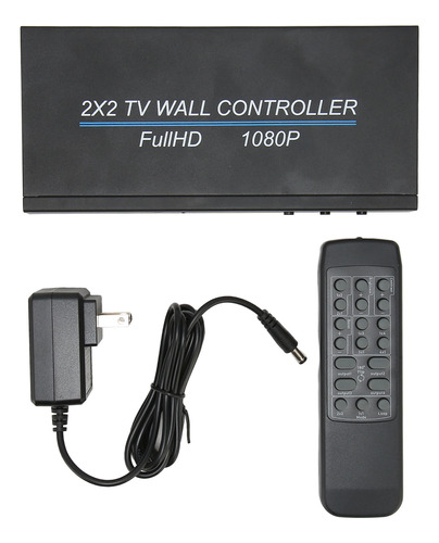 Controlador De Pared Para Tv 2x2 Con Empalme De Pantalla 108