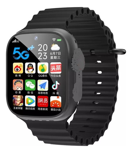 Reloj S9 Ultra Smart Gs37 Con Ranura Para Tarjeta Sim Y Cáma