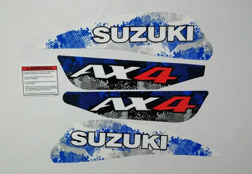 Kit Completo De Calcomanías Suzuki Ax-4 2020