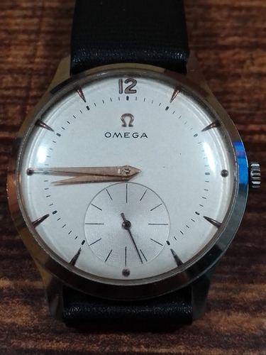 Reloj Omega Cal. 265 Negro Plateado Gris