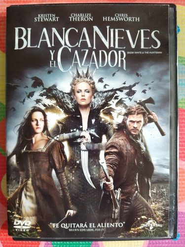 Dvd Blancanieves Y El Cazador Kristen Stewart W