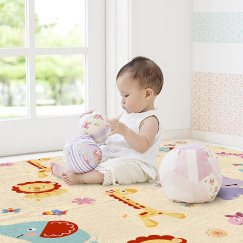 Tapete Para Bebé Plegable, Doble Vista Tapetes Juego