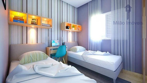 Imagem 7 de 12 de Apartamento Com 2 Dormitórios À Venda, 44 M² - Jardim Simus - Sorocaba/sp - Ap1482