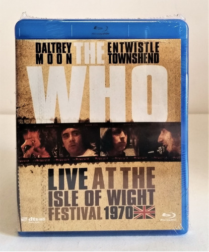 Blu-ray The Who Live At The Isle Of Wright Festival 1970
