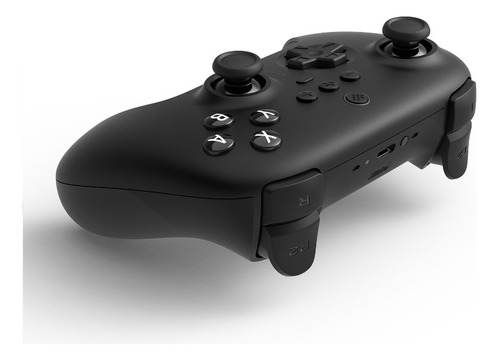 Controle 8bitdo Ultimate 2,4 Ghz Joysticks De Efeito Hall Cor Preto