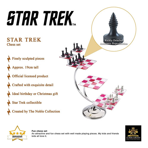 Juego De Ajedrez Tridimensional Star Trek