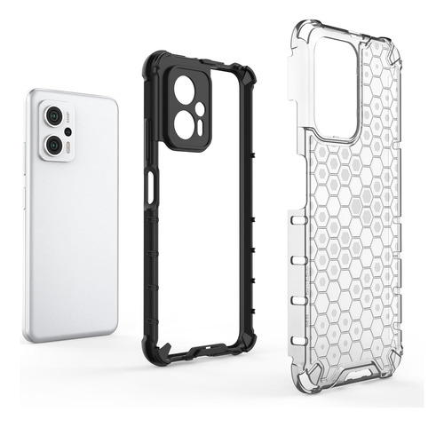 Funda Anticaída Honeycomb Para Redmi Note 12t Pro/11t Pro/11t Pro+/ Poco X4 Gt, Funda Protectora A Prueba De Golpes, 5 Colores
