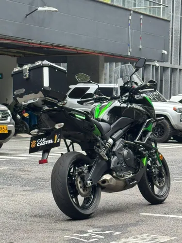 Kawasaki Versys 650 Verde, Un Poco Kilómetros, Con Baul Incl