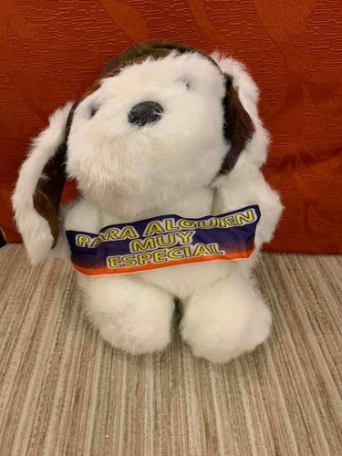 Perro Con Gorra Peluche