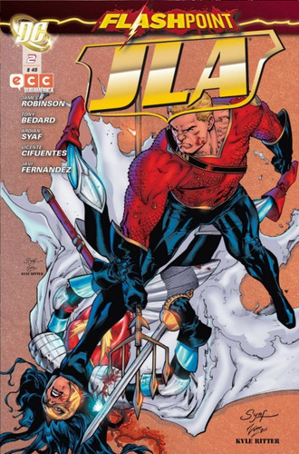 Flashpoint Jla Pack 1 Y 2 Ecc Sudamerica (español)