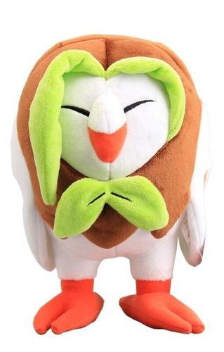 Dartrix Pelúcia Original Pokémon Center 23cm Rowlet