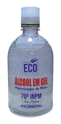 Imagem 1 de 1 de Kit Álcool Em Gel 70% Eco Sept  3x500ml