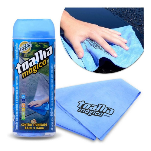 Imagem 7 de 7 de Toalha Pano Magica Alta Absorção Limpa Seca Carro Lataria