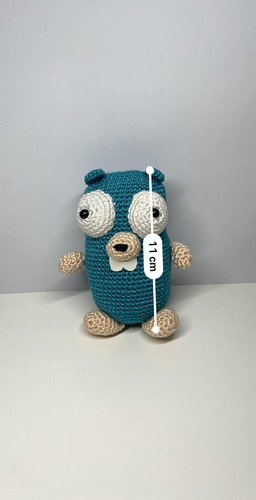 Peluche Gopher Lenguaje Programación Golang Google