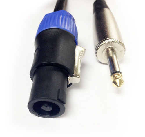 Cable De Cornetas Bafle Dj Audio 1/4 Mono A Speakon 16g 10m