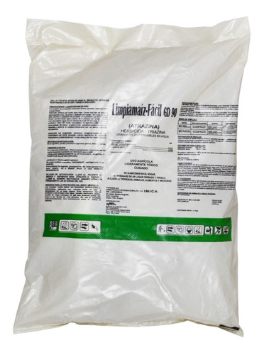 Imagen 1 de 1 de Limpia Maiz Herbicida De Uso Agricola Atrazina X 1,7 Kg