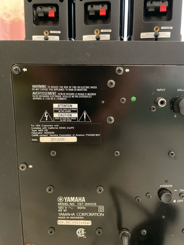 Home Theater Yamaha (Usado)