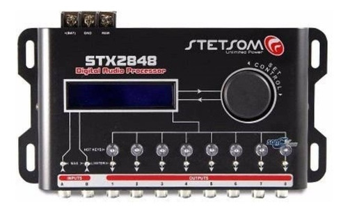 Processador De Áudio Stetsom Stx2848 2 Canais (Usado)