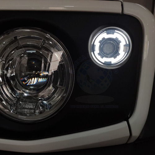 Cuartos Led Parrilla Faro Humo Drl Suzuki Jimny 2021+