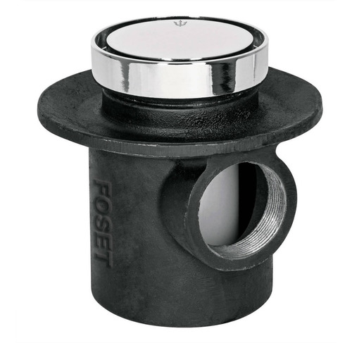 Imagen 2 de 4 de Coladera De Hierro De 1 Boca, Redomnda, Cerámico Foset 49316