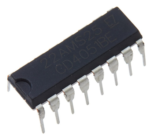 10 Uds Cd4051 4051 Cmos Multiplexores/demultiplexores Analóg