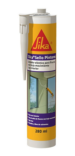 Sika Sello Pintores Sellador Para Sello De Fisuras 280ml