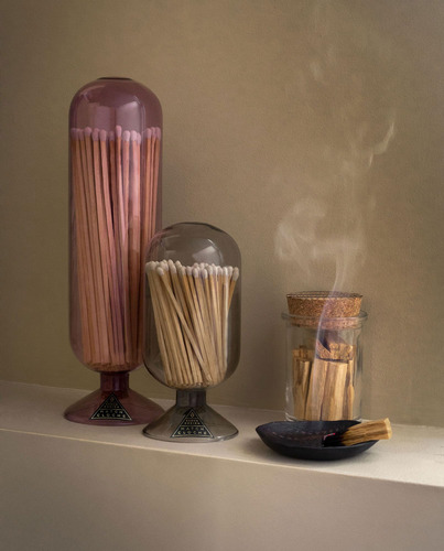 Frasco De Cristal Para Fosforos Small