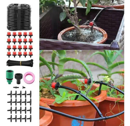 Kit De 24 Dispositivos De Riego Por Goteo Automático Para Plantas, Con Válvula De Control Ajustable, De Plástico PP, Para Interiores Y Exteriores Kit De 24 Dispositivos De Riego Por Goteo Automático Para Plantas, Con Válvula De Control Ajustable, De Plástico PP, Para Interiores Y Exteriores