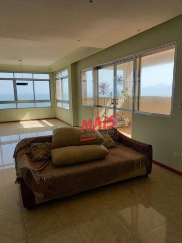 Imagem 7 de 30 de Vista Panorâmica Para O Mar No Gonzaga!! 4 Dormitórios, 2 Suítes, 4 Garagens. Vazio!! - Ap5997