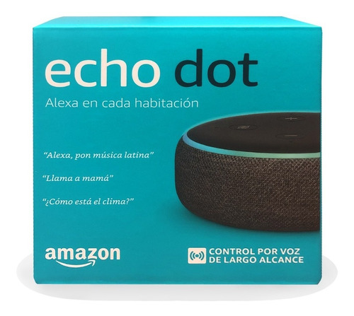 Alexa Echo Dot 3rd Gen Bocina Inteligente Con Alexa Español