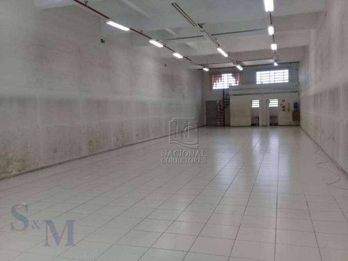 Salão Para Alugar, 370 M² Por R$ 12.000/mês - Parque Das Nações - Santo André/sp - Sl0937
