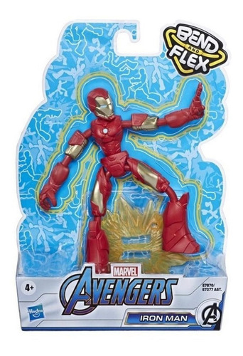 Iron Man Avengers Bend And Flex