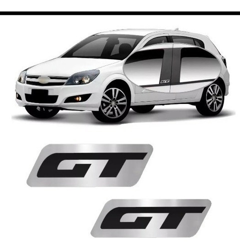 Calcomanias , Sticker, Calco, Vinilo Gt Auto 4 Unidades!