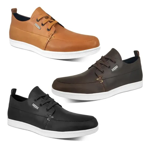 Zapatillas Hombre Stone Cuero Vacuno 1203 Zapato De Vestir