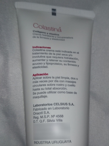 Dermur Colastina Crema Hidratante Colágeno Elastina