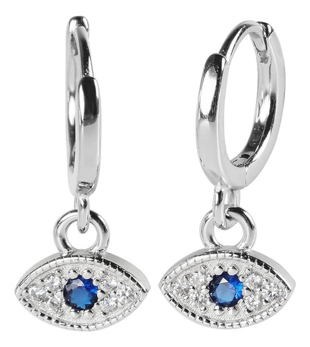 Suinan Pendientes De Plata 925 Perno De Ojo De Ley Con Y 19