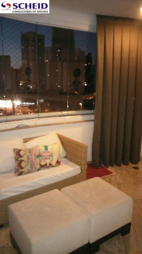 Imagem 2 de 10 de Brooklin, 115m,3 Dorm C/ae, 4º Rev, 1 Suite, 3 Wc, 3 Vagas, Terraço,lazer, Excelente Localização - Mc1722