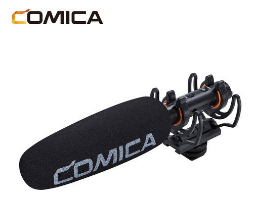 Comica Vm40 2.4g Microfone Shotgun Sem Fio Supercardióide