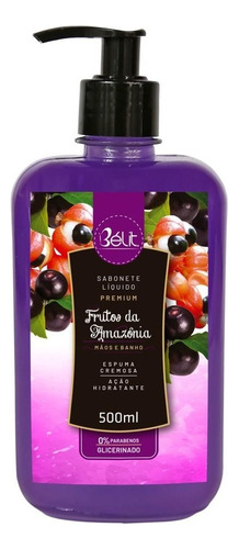 Sabonete Líquido Bélit Frutos Da Amazonia Premium 500ml