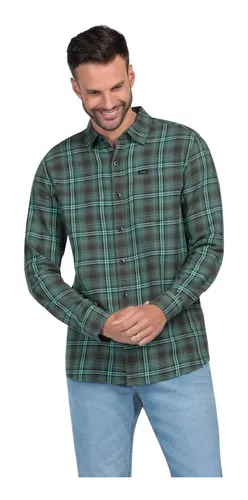 Camisa Manga Larga Regular Fit Lee Hombre 586