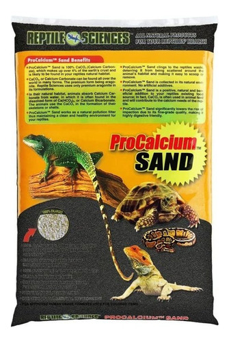 Reptile Sciences Terrarium Sand, 10-pound, 100% All-natural