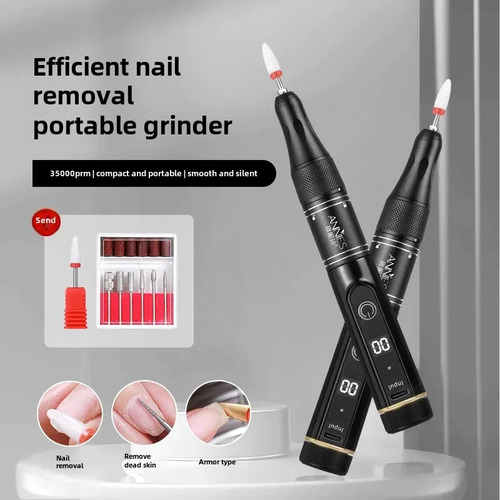 Mini Perforadora De Uñas Eléctrica Portátil Recargable