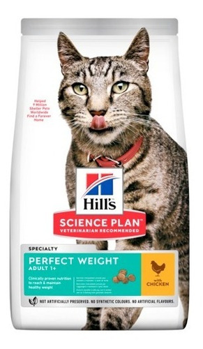Hills Feline Adult Perfect Weight 3lb