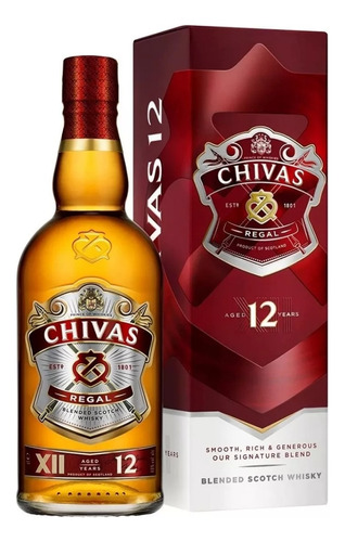 Whisky Chivas Regal 12 Años 1l