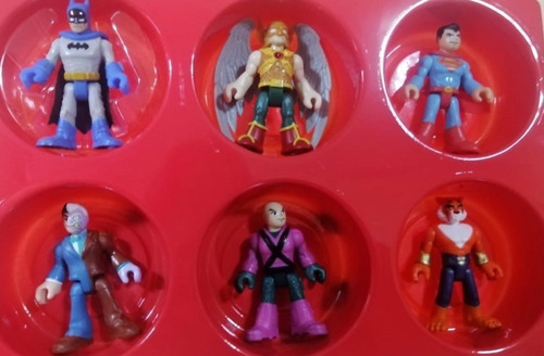 Imaginext Figuras Batman Super Friends Caja De Regalo