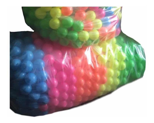 Pelotas En Colores Vivos X 100 Unidad - Unidad a $3